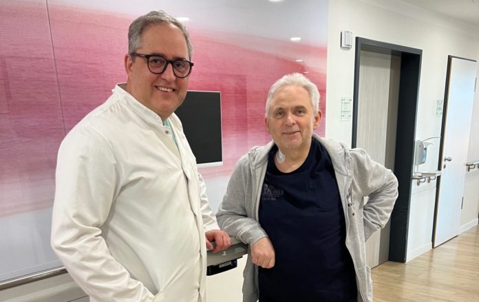 CA AC Dr. Alexander Janzen und Patient Roland Sich_Darmkrebszentrum (1)