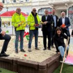 Sand, Strandkörbe, Liegestühle – Unnas Sommersandkasten „XL“ diesmal mit Bürgermeisterpräsenz eröffnet