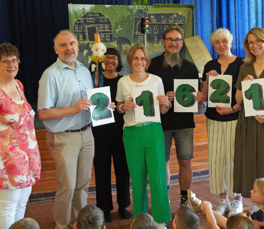 Unnaer Grundschüler sammeln 21.621 „Grüne Meilen für den Klimaschutz“