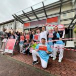 Protest gegen Spargesetz: Haupteingänge der Kliniken Unna, Werl und Soest geschlossen