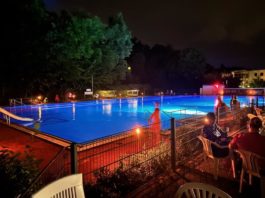 Abkühlung bis 23 Uhr am Hitze-Samstag im Löhnbad Fröndenberg – Snacks vom Grill, Eis, Bier und Wein