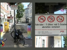 Neue Schilder gegen zweirädrige Wildparker – Braucht Unna mehr Fahrradständer in der City?