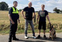 Freilaufende Hunde Top-Thema in Hengsen: Ortsvorsteher Schütte auf Streife mit dem Ordnungsamt