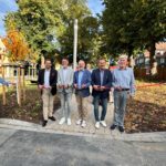 Vor überschaubarem Andrang: Unnas Stadtspitze eröffnet Minette-Pötter-Park – Fotos und Bürgermeistervideo