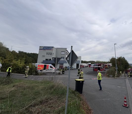 Dachstuhlbrand im Fröndenberger Westen
