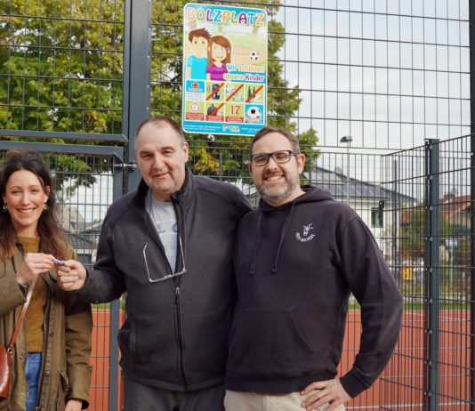 Bolzplatz am Hertinger Tor hat jetzt Patin und steht allen Kindern und Jugendlichen offen