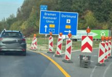 Stau-Chaos am Kreuz Dortmund/Unna: Keine Zufahrt von B1 zur A1 Richtung Dortmund bis Ende 2028