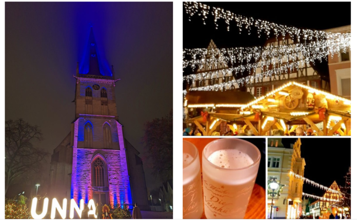 Weihnachtsmarkt Unna Collage